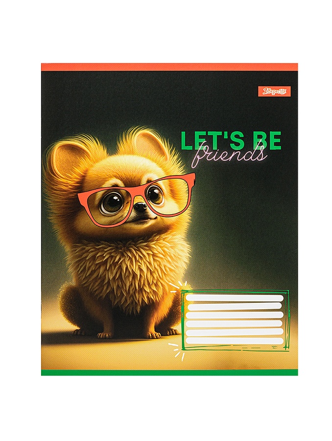 Тетрадь в линейку 12 листов Let's be friends цвет разноцветный ЦБ-00222595 SKT000915636 фото