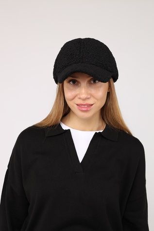 Бейсболка жіноча колір чорний 54-56 ЦБ-00285548 фото