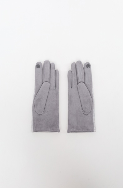 Женские перчатки 7.5 цвет светло-серый ЦБ-00227345 SKT000926211 фото