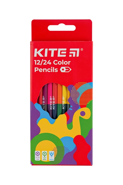 Олівці кольорові двосторонні - Kite Fantasy колір різнокольоровий ЦБ-00246852 SKT000985388 фото