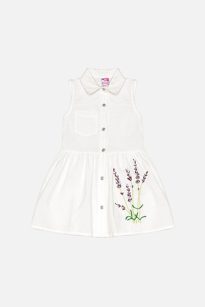 Сукня для дівчинки 110 колір білий ЦБ-00187807 SKT000836296 фото