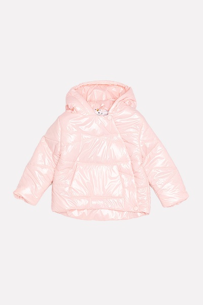 Куртка на дівчинку 92 колір світло-рожевий ЦБ-00198122