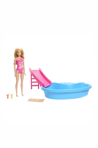 Набор "Развлечения у бассейна" Barbie цвет разноцветный ЦБ-00250287 SKT000992853 фото