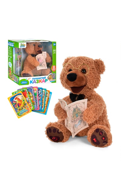 Інтерактивна іграшка - Ведмедик колір різнокольоровий ЦБ-00191643 SKT000846257 фото