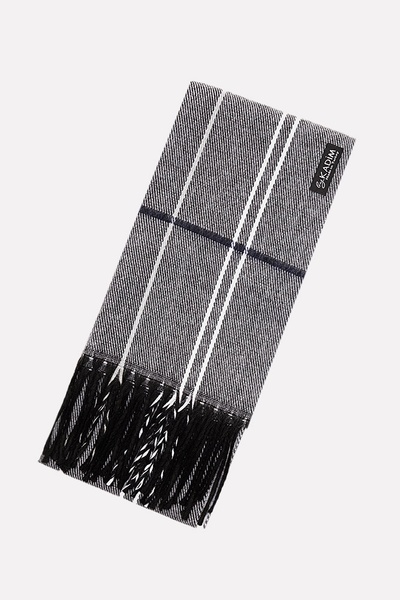 Чоловічий шарф колір сірий ЦБ-00201494 SKT000870525 фото