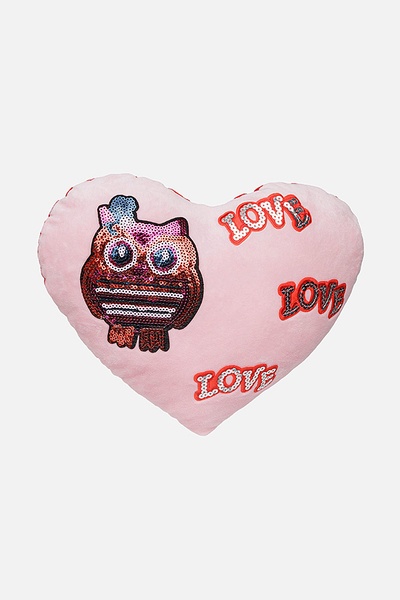 М'яка іграшка "Серце "Совушка" колір різнокольоровий ЦБ-00212278 SKT000891529 фото