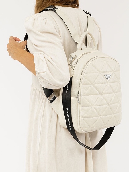 Жіночий рюкзак колір бежевий ЦБ-00225934 SKT000923100 фото