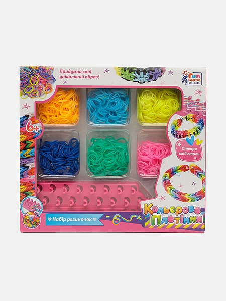 Игра цветное плетение резиночки цвет разноцветный ЦБ-00224943 SKT000921465 фото