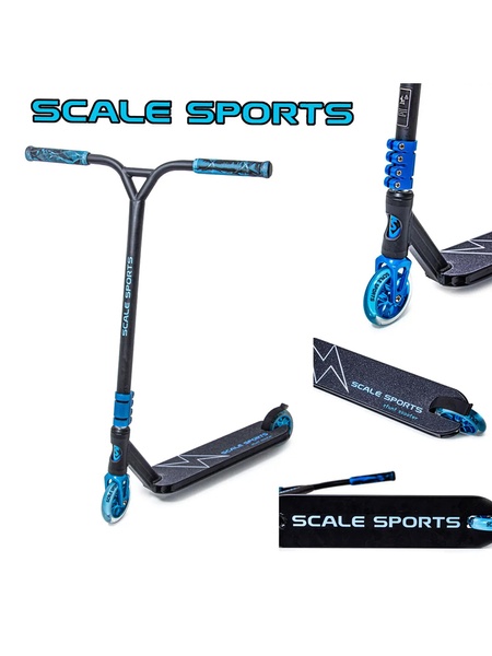 Трюковий самокат Scale Sports із системою HIC колір синій ЦБ-00231232 SKT000936283 фото