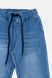 Джинсовые джогеры для мальчика 128 цвет голубой ЦБ-00244655 SKT000979388 фото 2