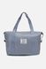 Жіноча дорожня сумка колір сіро-блакитний ЦБ-00232079 SKT000937838 фото 1
