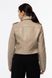 Женская куртка косуха 42 цвет молочный ЦБ-00209534 SKT000886877 фото 3