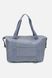 Женская дорожная сумка цвет серо-голубой ЦБ-00232079 SKT000937838 фото 3