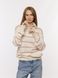 Жіночий светр 46 колір молочний ЦБ-00224595 SKT000920439 фото 1