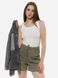Жіночі джиснові короткі шорти 40 колір хакі ЦБ-00219131 SKT000906373 фото 1