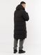 Мужская куртка удлиненная 52 цвет черный ЦБ-00220374 SKT000909534 фото 3