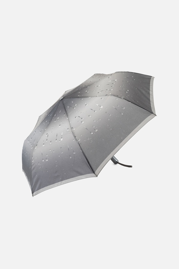 Женский полуавтоматический зонтик цвет серый ЦБ-00248847 SKT000990238 фото