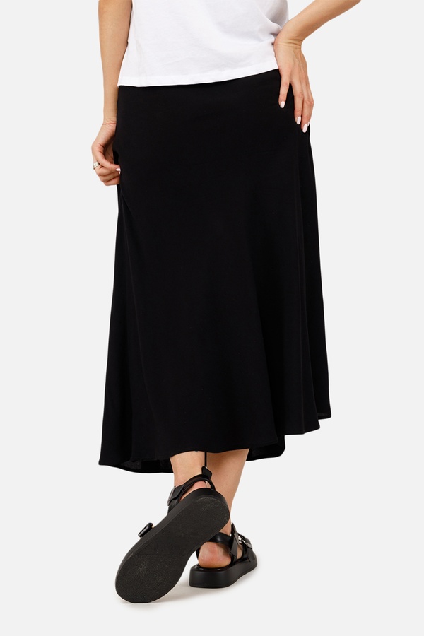 Женская юбка 42 цвет черный ЦБ-00252860 SKT001000459 фото