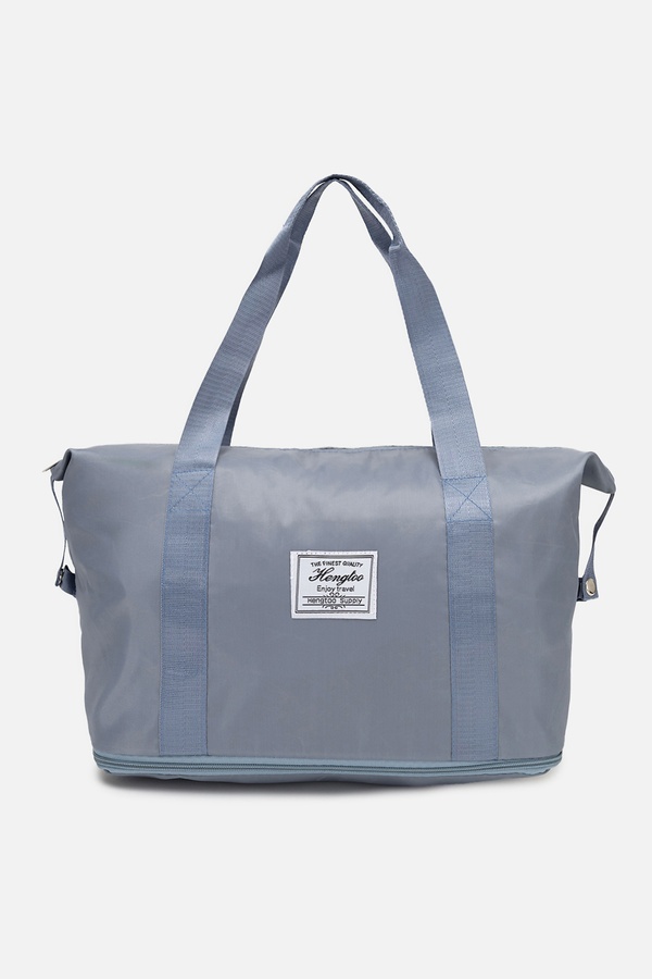 Женская дорожная сумка цвет серо-голубой ЦБ-00232079 SKT000937838 фото