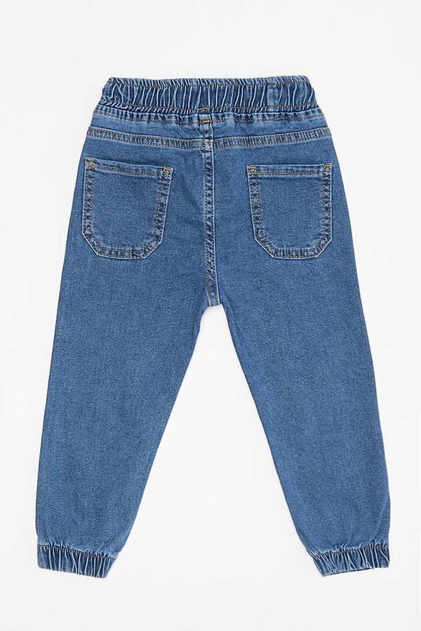 Джогери джинсові на хлопчика 104 колір синій ЦБ-00185379 SKT000612076 фото
