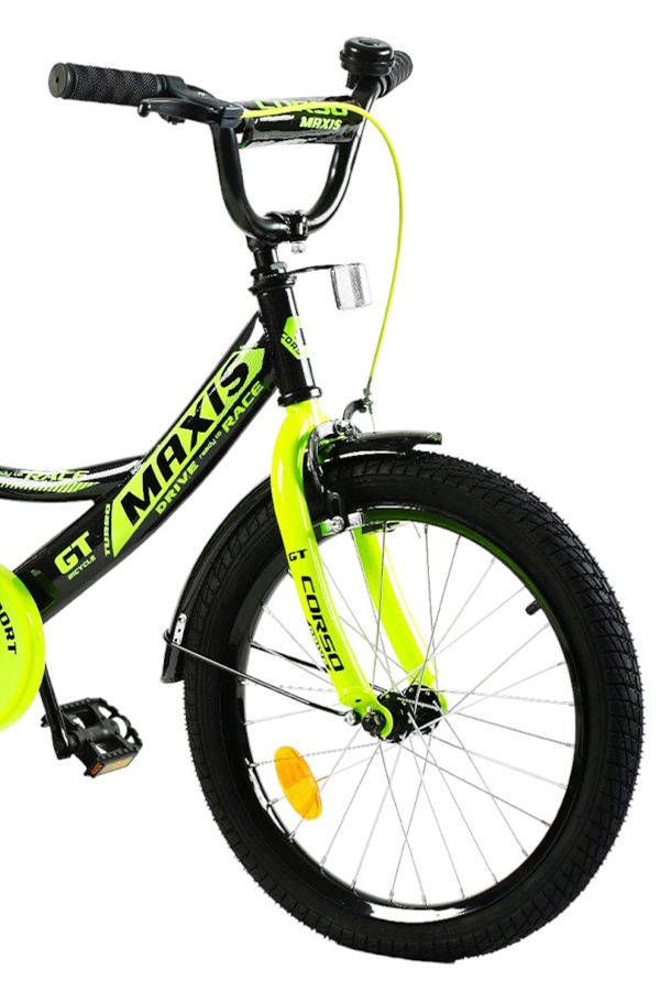 Велосипед "CORSO" MAXIS колір чорно-жовтий ЦБ-00246126 SKT000983463 фото