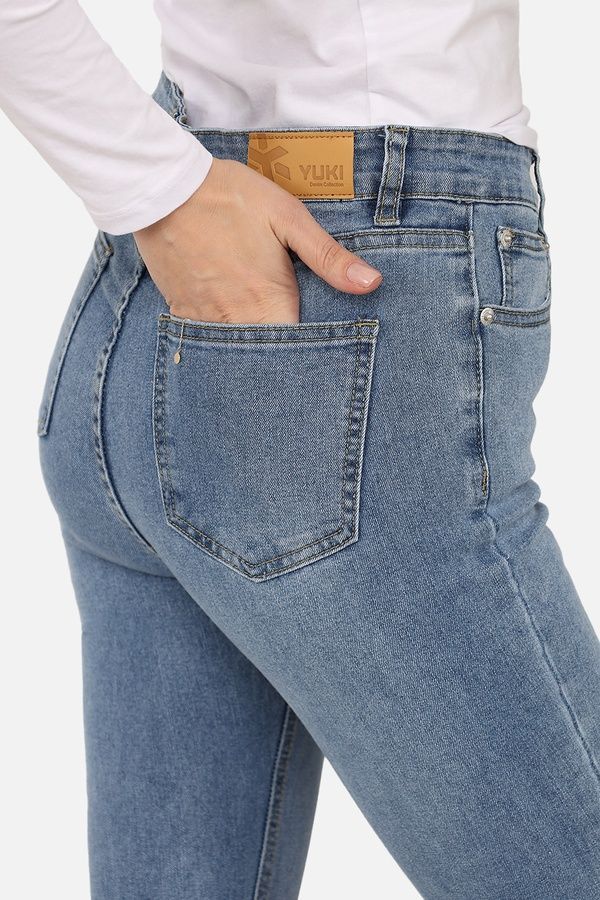 Джинсы slim женские цвет синий 40 ЦБ-00266053 фото