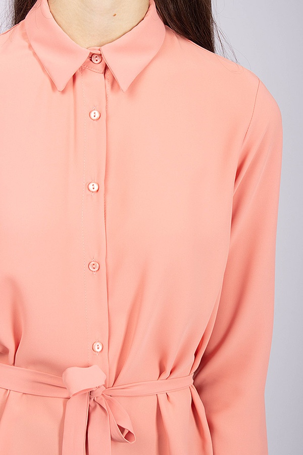 Блуза женская 46 цвет розовый ЦБ-00175211 SKT000585932 фото