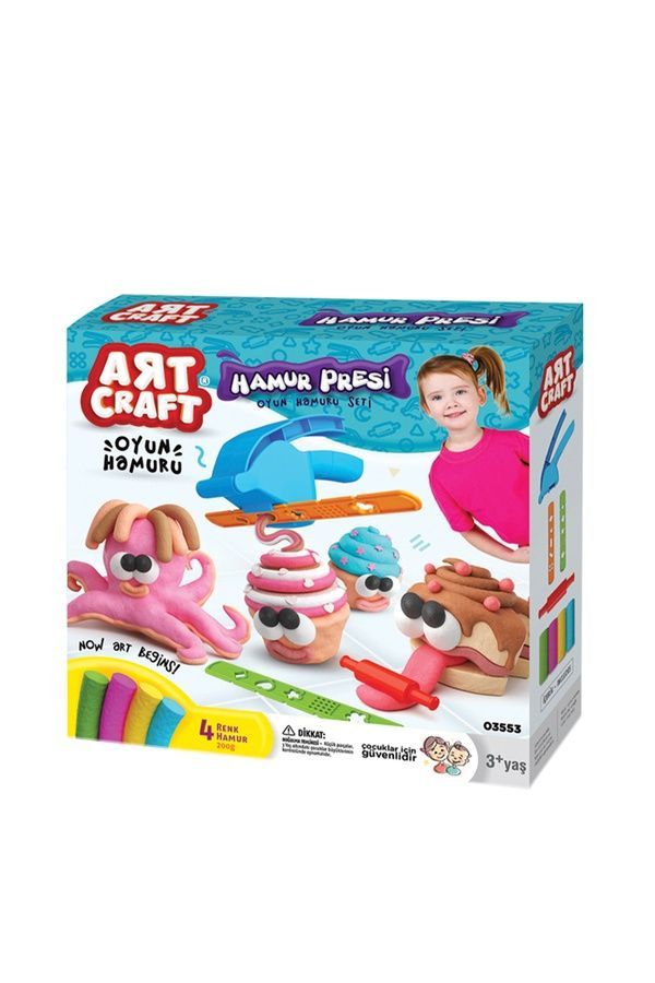 Набор для творчества из теста "Морские животные" Art Craft от "dede" DEDE 03553 ЦБ-00272235 фото