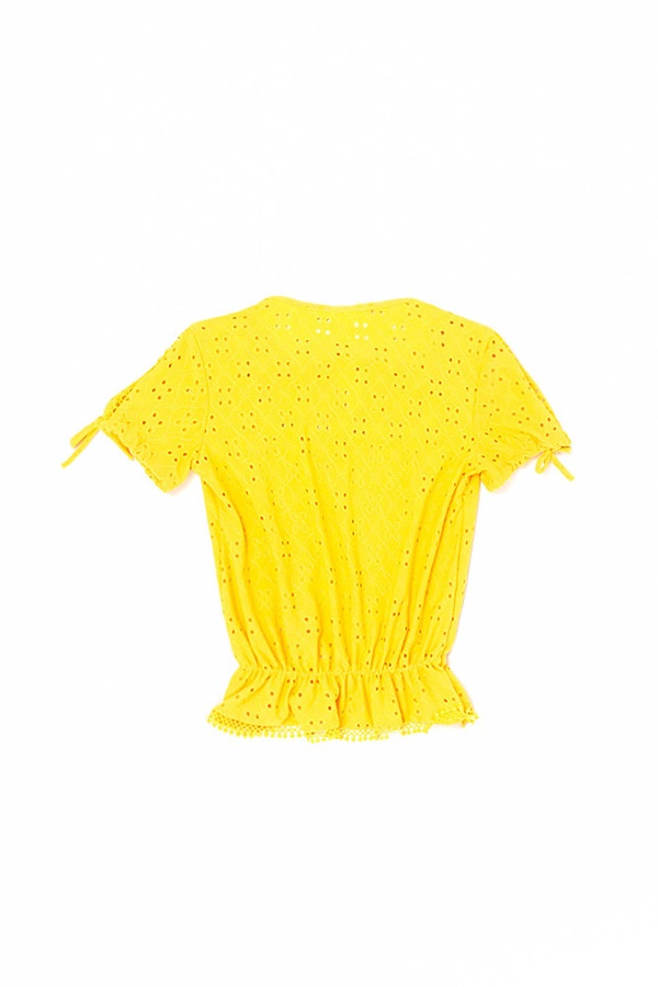 Блуза жіноча 42 колір жовтий ЦБ-00167952 SKT000563599 фото
