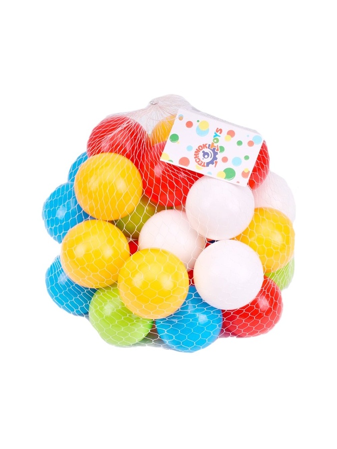 Набор шаров для сухих бассейнов цвет разноцветный ЦБ-00195593 SKT000857554 фото