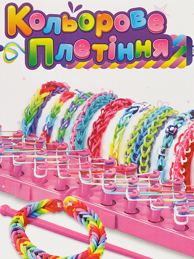 Игра цветное плетение резиночки цвет разноцветный ЦБ-00224943 SKT000921465 фото
