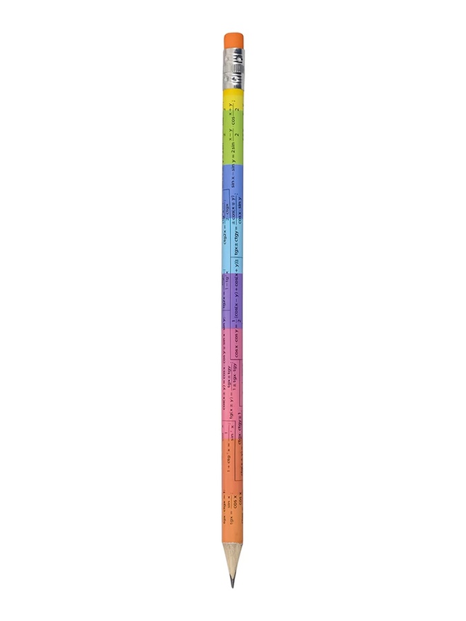Простий олівець-підказка "Тригонометрія" колір різнокольоровий ЦБ-00222733 SKT000915820 фото