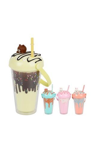 Склянка з кришкою та трубочкою &laquo;Sweets&raquo; ЦБ-00296078 фото