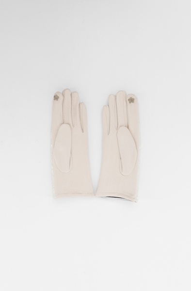 Жіночі рукавички 7.5 колір молочний ЦБ-00227346 SKT000926212 фото