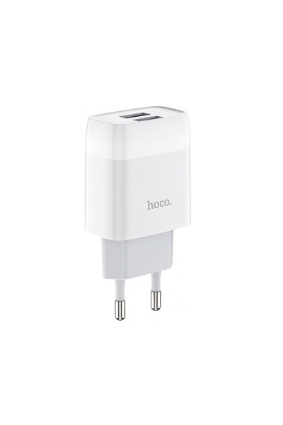 Зарядное устройство Hoco C73A 2 USB 24A цвет белый ЦБ-00204691 SKT000876753 фото
