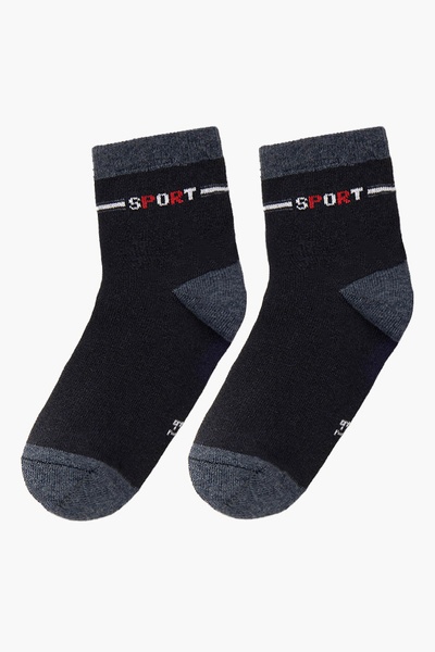 Шкарпетки на хлопчика 35-38 колір темно-синій ЦБ-00187820 SKT000836360 фото