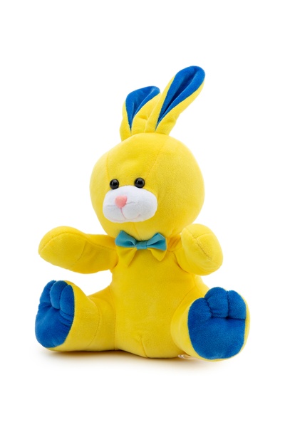 Мягкая игрушка Кролик "Добролик" цвет желтый ЦБ-00236513 SKT000952424 фото