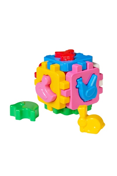 Іграшка куб "Свійські тварини" колір різнокольоровий 00-00034743 SKT000034716 фото