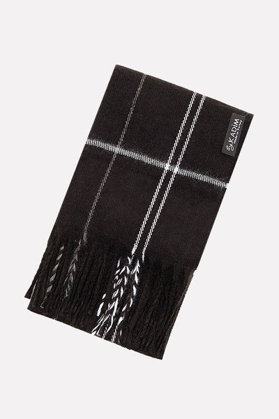 Чоловічий шарф колір чорний ЦБ-00201495 SKT000870526 фото