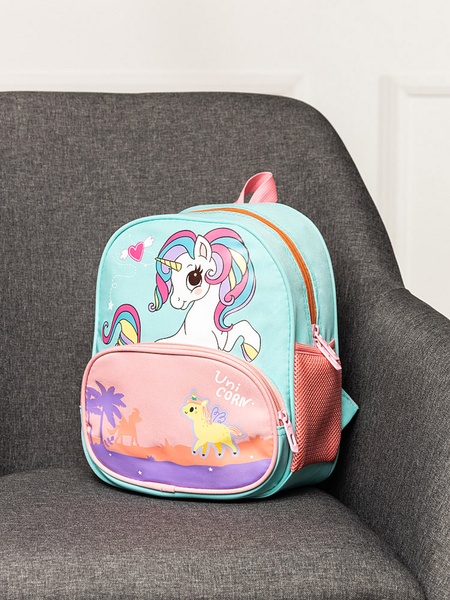 Рюкзак для дівчинки Єдиноріг колір м'ятний ЦБ-00224012 SKT000918725 фото