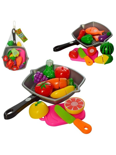 Набір іграшкових продуктів колір різнокольоровий ЦБ-00157496 SKT000533712 фото