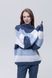 Жіночий светр 46 колір блакитний ЦБ-00233313 SKT000941227 фото 2