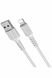 USB кабель Borofone BX16 Lightning 1m колір білий ЦБ-00196943 SKT000860227 фото 1