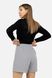 Женская юбка-шорты 42 цвет серый ЦБ-00245317 SKT000981210 фото 3