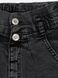 Шорти джинсові для дівчинки 98 колір сірий ЦБ-00221947 SKT000914122 фото 2