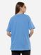 Жіноча футболка оверсайз 46 колір синій ЦБ-00219655 SKT000907807 фото 3