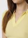 Женское поло с коротким рукавом 44 цвет желтый ЦБ-00219047 SKT000906104 фото 2