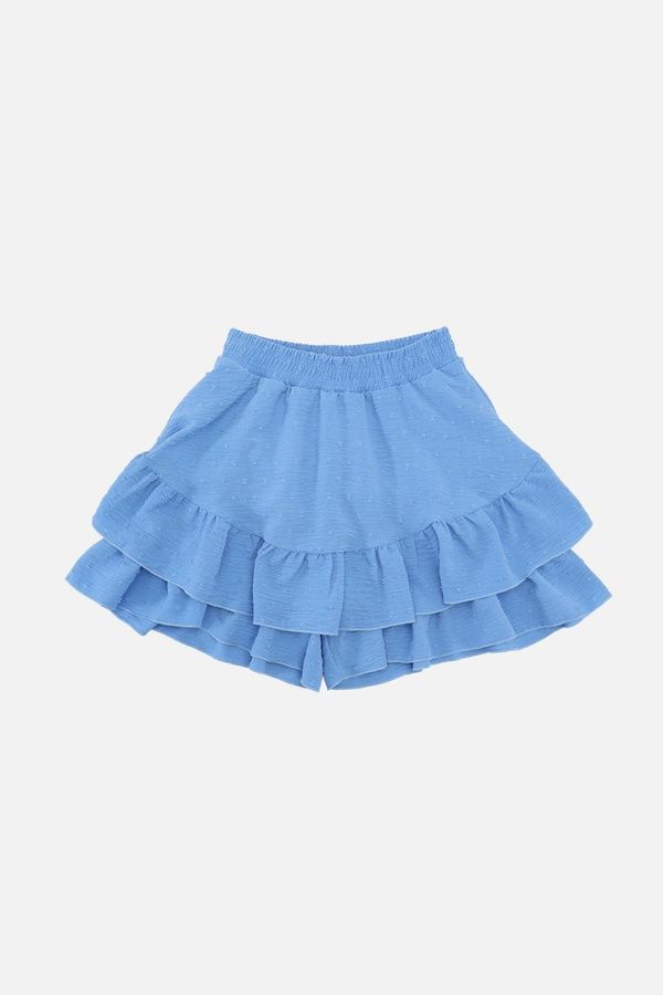 Спідниця для дівчинки колір блакитний 134 ЦБ-00292924 фото