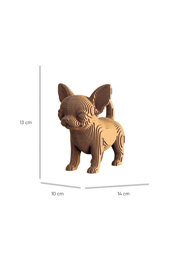 Картонний конструктор "Cartonic 3D Puzzle CHIHUAHUA PUPPY" Cartonic CARTMNCHIHU ЦБ-00278678 фото