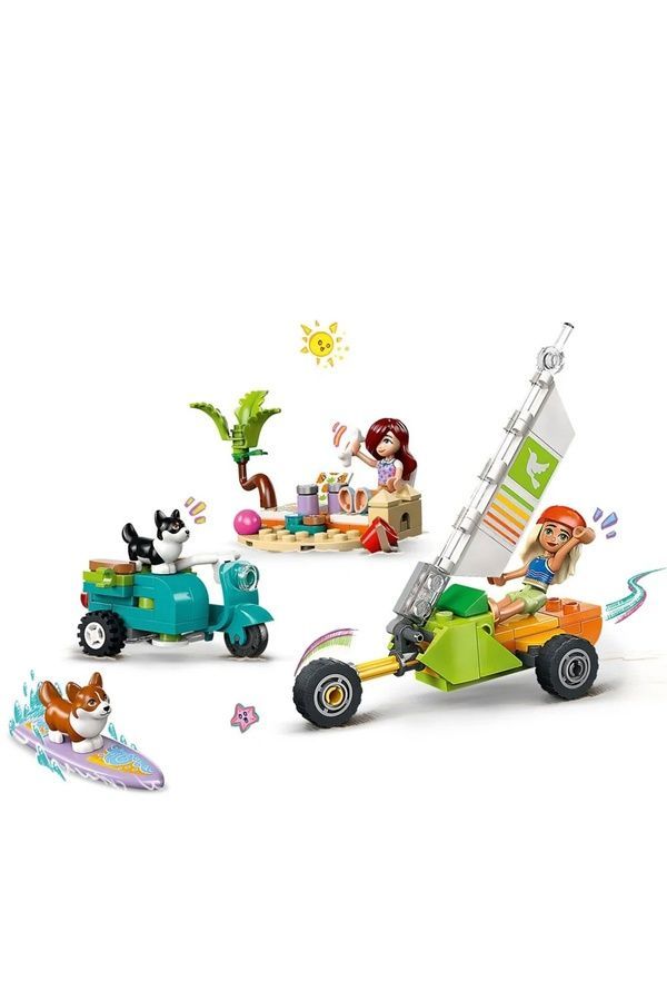 Конструктор LEGO Friends, Собачі пригоди на серфі та скутері 42641 ЦБ-00269197 фото